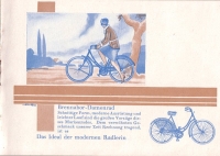 Brennabor Fahrrad Prospekt 1929