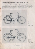 Brennabor Fahrrad Programm 1936 Teil 2