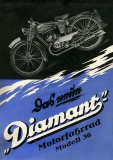 Diamant Motorfahrrad model 36 brochure 1.1937