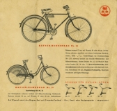 Preview: Kayser Fahrrad Prospekt ca. 1930