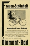 Diamant Plakat Fahrräder 1930er Jahre