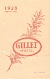 Gillet program 1928