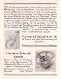 Mühle Tachometer Prospekt 1928