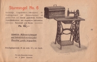 Sturmvogel Fahrrad Programm 1911