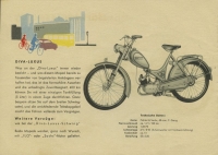 Göricke Fahrrad und Moped Programm 1960er Jahre