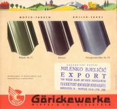 Göricke Programm 1956