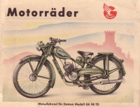 Preview: Göricke Programm ca. 1949