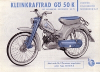 Göricke Kleinkraftrad Gö 50 K 1950er Jahre