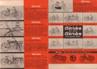 Preview: Göricke Fahrrad Programm 1930er Jahre