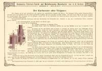 Hammonia Motorrad und Fahrrad Programm 1905