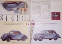 Ford V 8 Prospekt ca. 1939