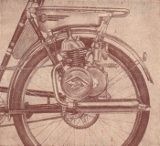 Fuchs Fahrradmotor FM 40 S Prospekt 1950er Jahre