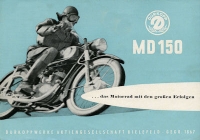 Dürkopp MD 150 Prospekt 5.1953