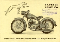 Express Radex 200 brochure 1950s