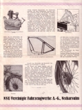 Preview: NSU 500 ccm Einzylinder Touren Modell Prospekt 1928 Preview: NSU 500 ccm Einzylinder Touren Modell Prospekt 1928