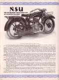 Preview: NSU 500ccm Einzylinder Touren Modell Prospekt 1929 Preview: NSU 500ccm Einzylinder Touren Modell Prospekt 1929