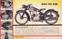 Preview: NSU 125 ZDB Prospekt ca.1940 Preview: NSU 125 ZDB Prospekt ca.1940