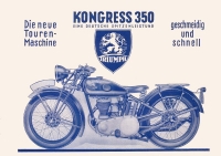 Triumph Kongress 350 Prospekt 1934