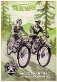 Triumph Motorfahrrad brochure 1937