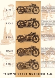 Triumph Programm 1939