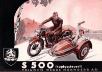 Triumph S 500 brochure 1936