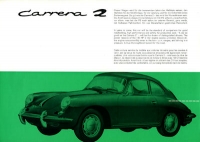 Preview: Porsche 356 B Carrera 2 Prospekt 12.1963