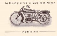 Ardie Minimax brochure 1921