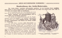 Ardie Minimax Prospekt 1921