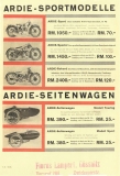 Ardie program 1930