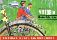 Victoria Fahrrad Programm ca. 1961