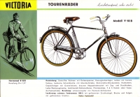 Victoria Fahrrad Programm ca. 1961