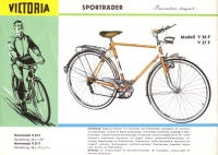 Victoria Fahrrad Programm ca. 1961