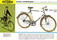 Victoria Fahrrad Programm ca. 1961