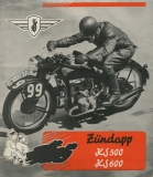 Zündapp KS 500 und KS 600 Prospekt 1938