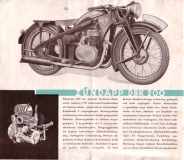 Zündapp Programm 1936