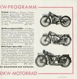 DKW Luxus-Sport 300 Prospekt ca. 1931