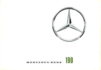 Mercedes-Benz 190 brochure 7.1962