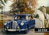 Mercedes-Benz 219 brochure 1958