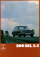 Mercedes-Benz 300 SEL 3.5 brochure 1.1971