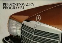Mercedes-Benz Programm 1980