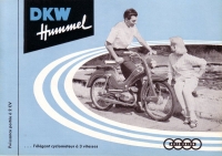 DKW Hummel Prospekt ca. 1955