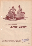 Goggo Zubehör Prospekt 1950er Jahre