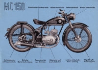 Preview: Dürkopp MD 150 Prospekt 1951 Preview: Dürkopp MD 150 Prospekt 1951