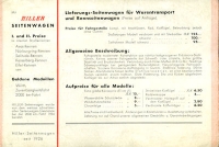 Preview: Hiller Seitenwagen Prospekt 1937