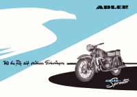 Adler Sprinter brochure 1957