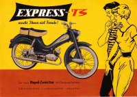 Express TS Moped Prospekt 1960