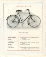 Preview: Diamant Fahrrad Programm 1920er Jahre