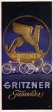 Gritzner Fahrrad Prospekt 1950/60er Jahre