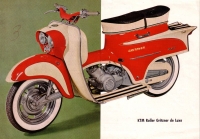 Gritzner KTM Roller de Luxe Prospekt 1961