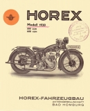 Horex 500 600ccm SV Prospekt 1930